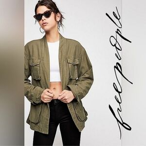 Free People Cargo Jacket